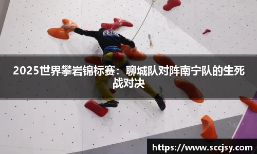 2025世界攀岩锦标赛：聊城队对阵南宁队的生死战对决